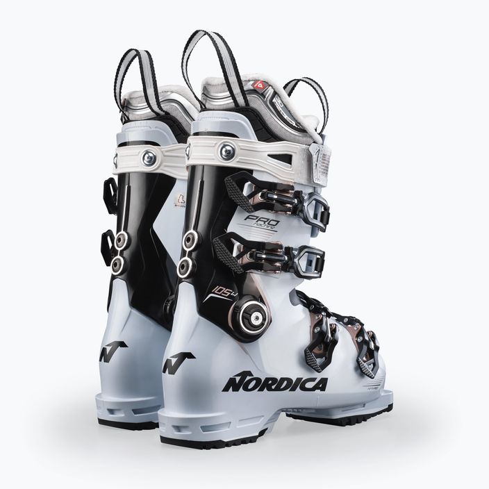Dámské lyžařské boty Nordica Pro Machine 105 W GW white/black/pink 12