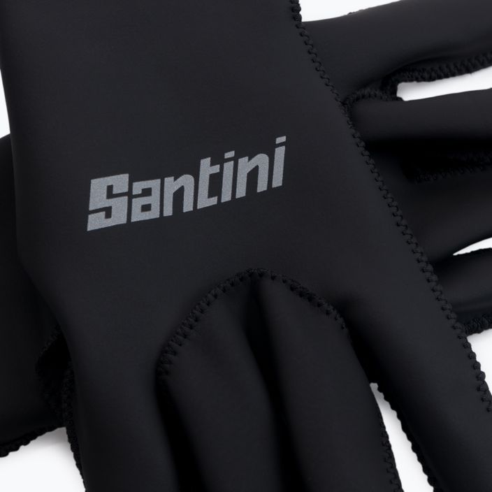 Cyklistické rukavice Santini Vega Xtreme černé 1W593WINVEGAXNE 4