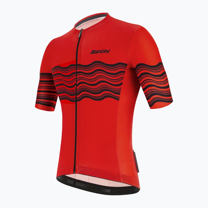 Pánský cyklistický dres Santini Tono Profilo červený 2S94075TONOPROFRSS 3