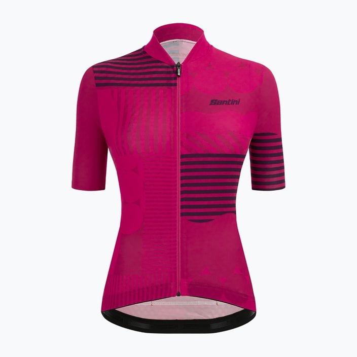 Santini Giada Optic dámský cyklistický dres růžový 2S95475GIADAOPTILAS