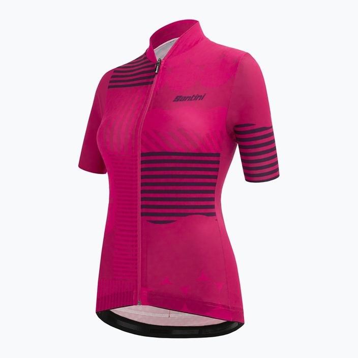 Santini Giada Optic dámský cyklistický dres růžový 2S95475GIADAOPTILAS 3