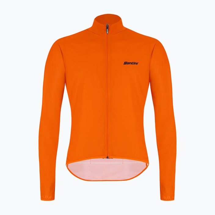 Santini Nebula Puro pánská cyklistická bunda oranžová 2W33275NEBULPUROAFS 5