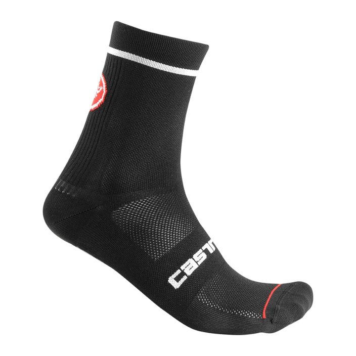 Pánské cyklistické ponožky  Castelli Entrata 13 black 2