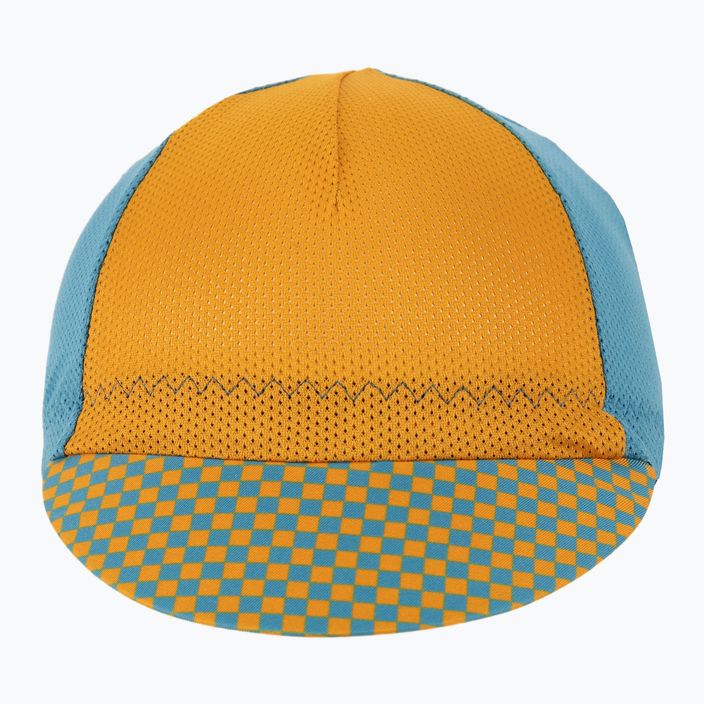 Sportful Checkmate Cyklistická čepice pod helmu oranžovo-modrá 1123038.464 4