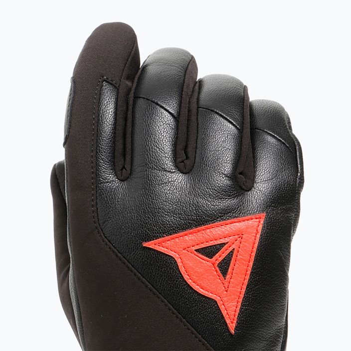 Pánské lyžařské rukavice Dainese Hp Sport black/red 10