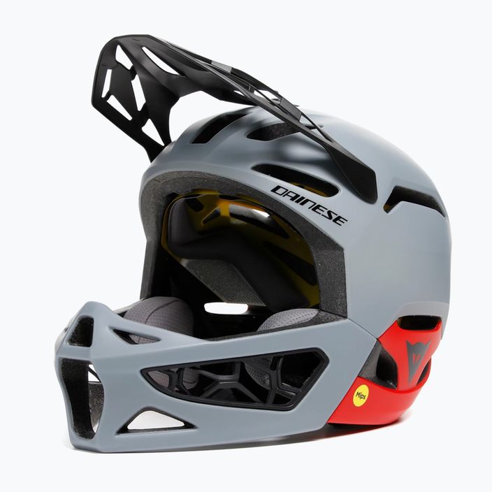 Cyklistická helma  Dainese Linea 01 MIPS nardo nardo gray/red 2