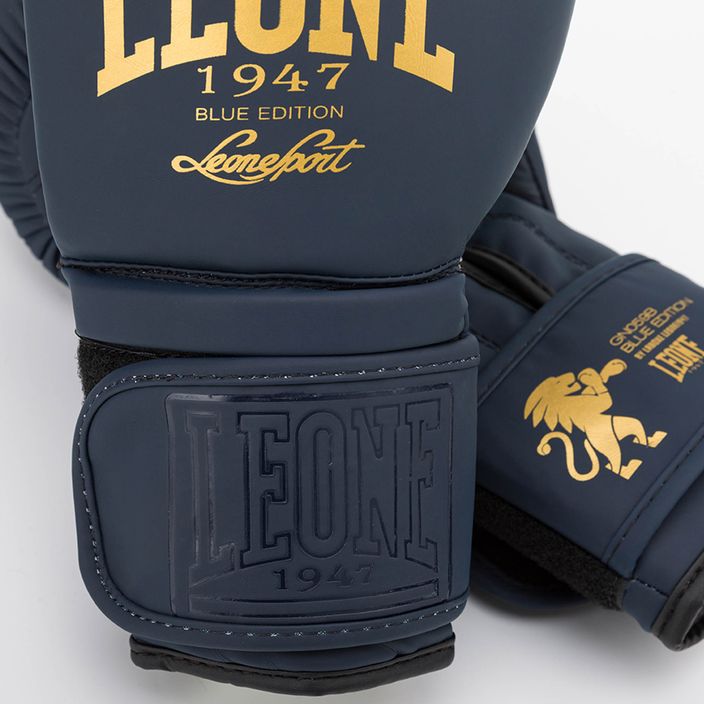 Boxerské rukavice Leone 1947 Blue GN059B 5