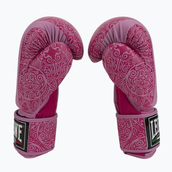Růžové boxerské rukavice Leone Maori GN070 4