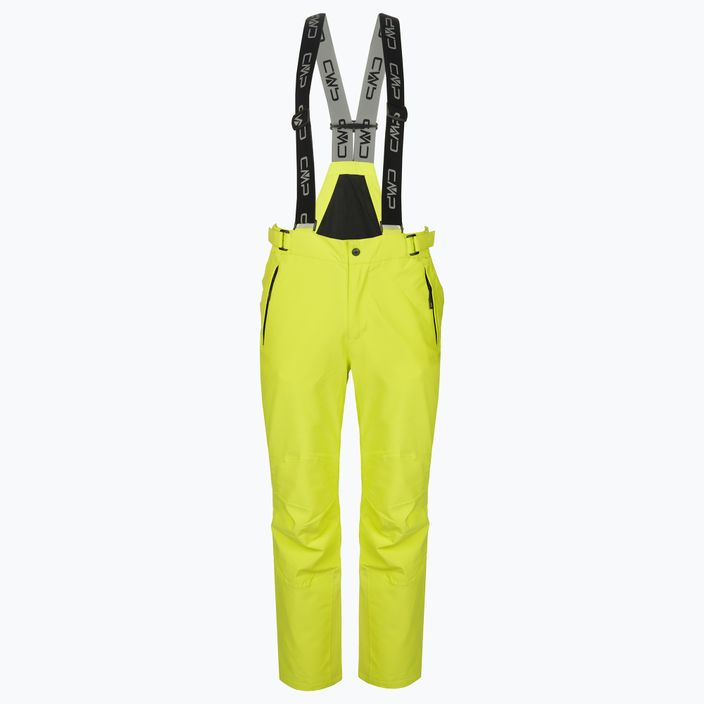 Pánské lyžařské kalhoty CMP žluté 3W17397N/E359 9