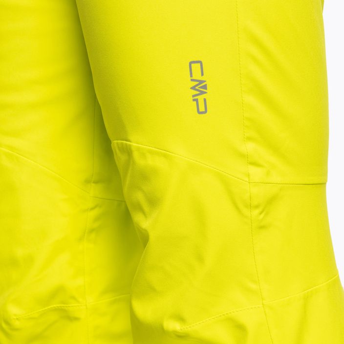 Pánské lyžařské kalhoty CMP žluté 3W17397N/E359 5