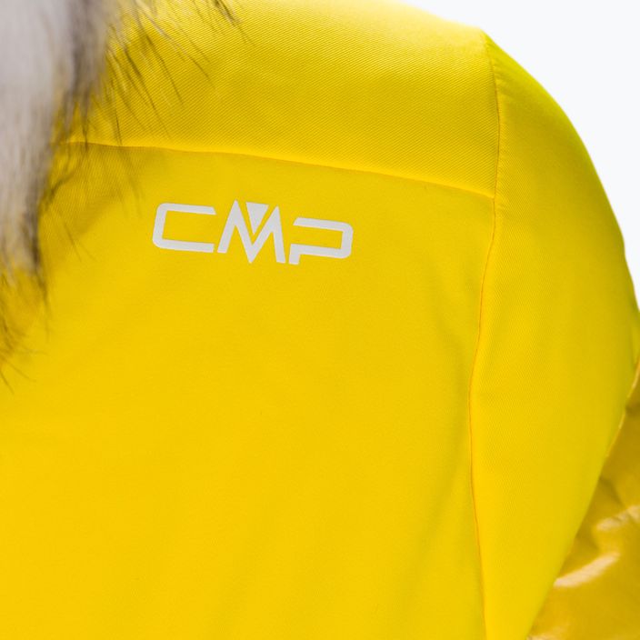 Dámská lyžařská bunda CMP žlutá 30W0686/R411 14