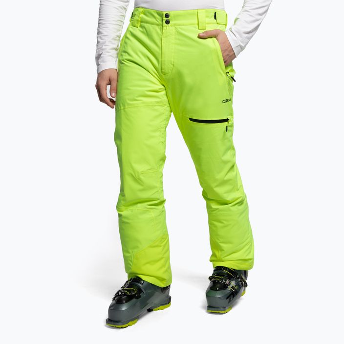 Pánské lyžařské kalhoty CMP zelené 39W1537/R626