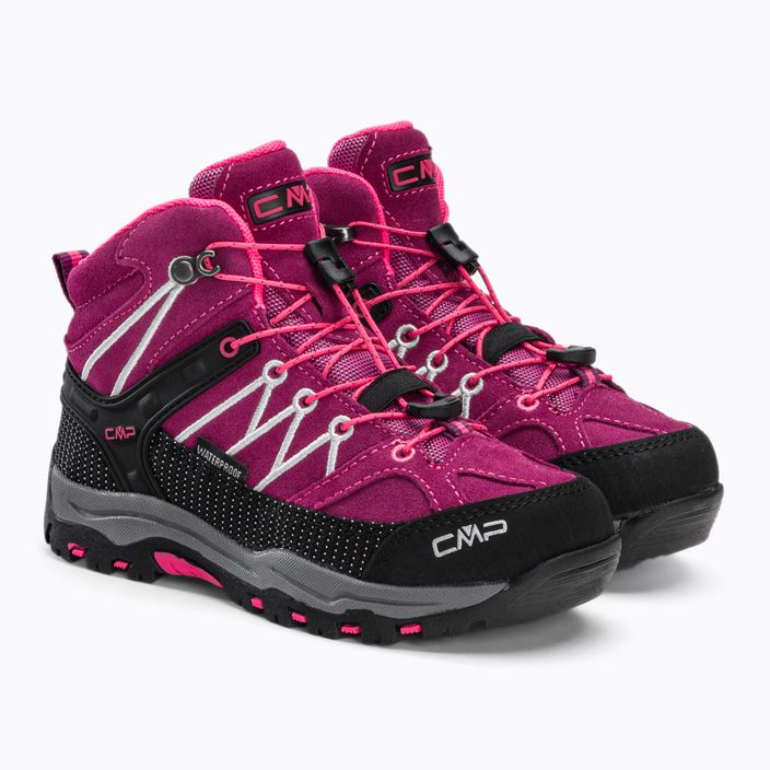 CMP Rigel Mid dětské trekové boty růžové 3Q12944 4