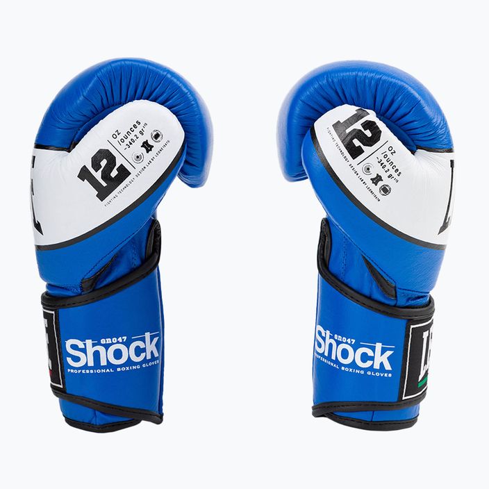 Leone 1947 Shock modré boxerské rukavice GN047 4