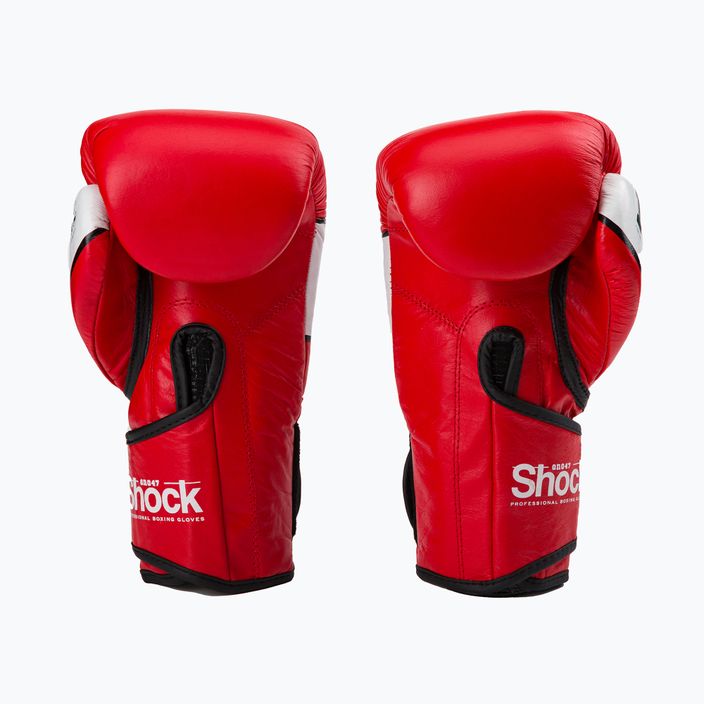 Boxerské rukavice Leone 1947 Shock červená GN047 2