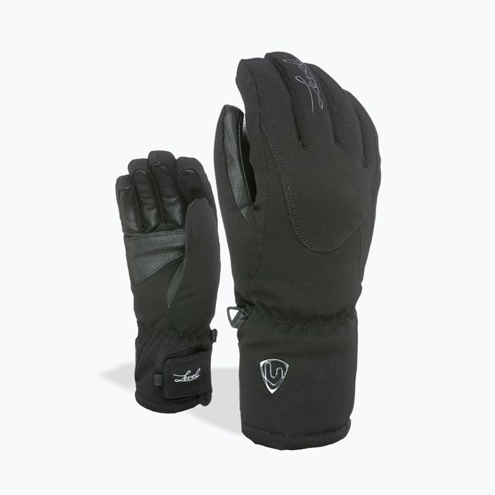 Dámské lyžařské rukavice Level Alpine 2022 black 3344WG 6