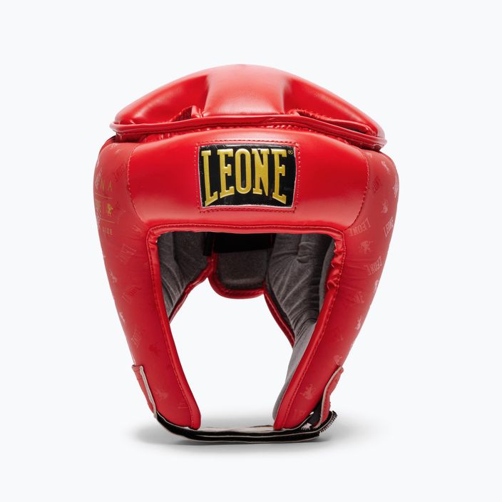 Boxerská helma Leone 1947 Headgear Dna červená CS444 7