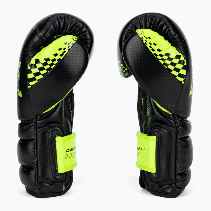 Boxerské rukavice Leone Carbon22 černo-zelené GN222 4
