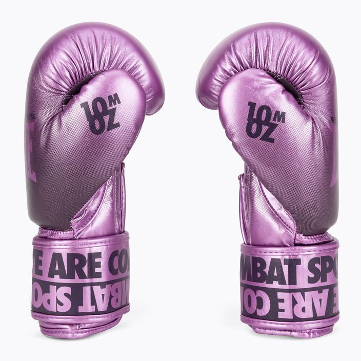 Leone Stínované fialové boxerské rukavice GN328 4
