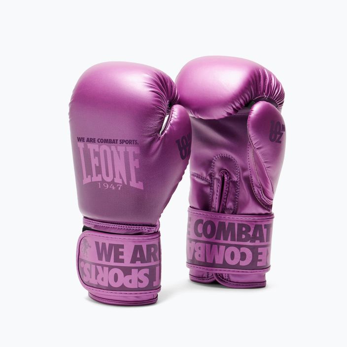 Leone Stínované fialové boxerské rukavice GN328 7