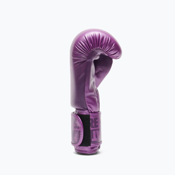 Leone Stínované fialové boxerské rukavice GN328 11