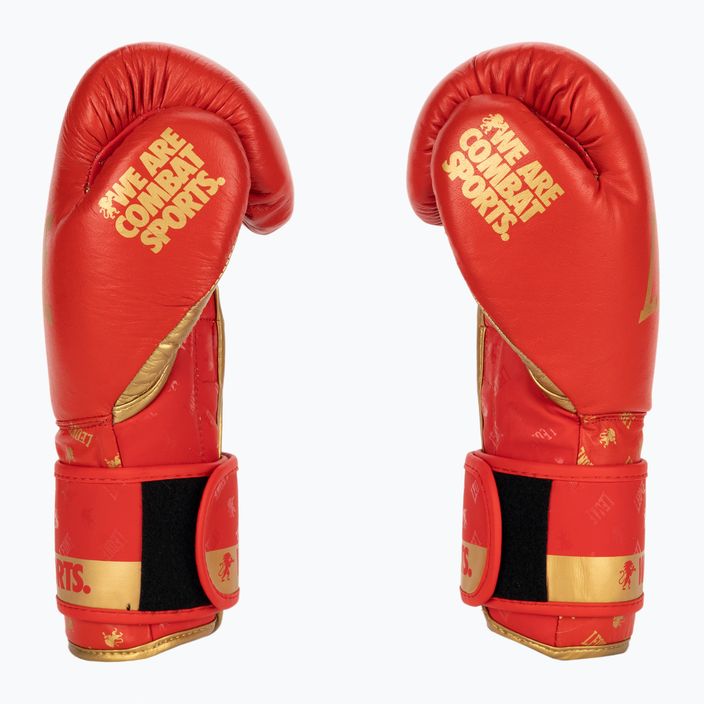 Boxerské rukavice LEONE 1947 Dna rosso/red 3