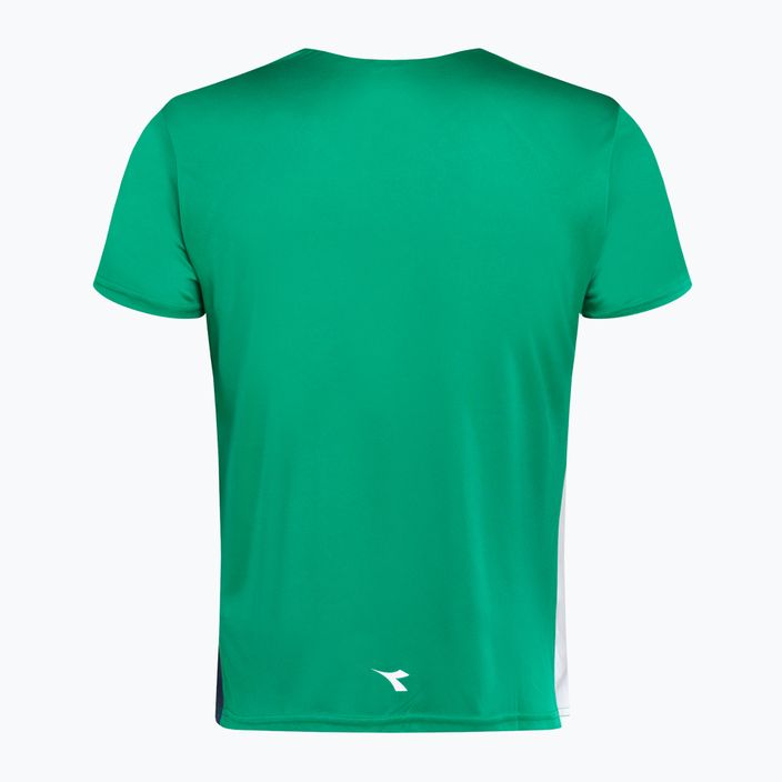 Pánské tenisové tričko Diadora SS TS zelená DD-102.179124-70134 2