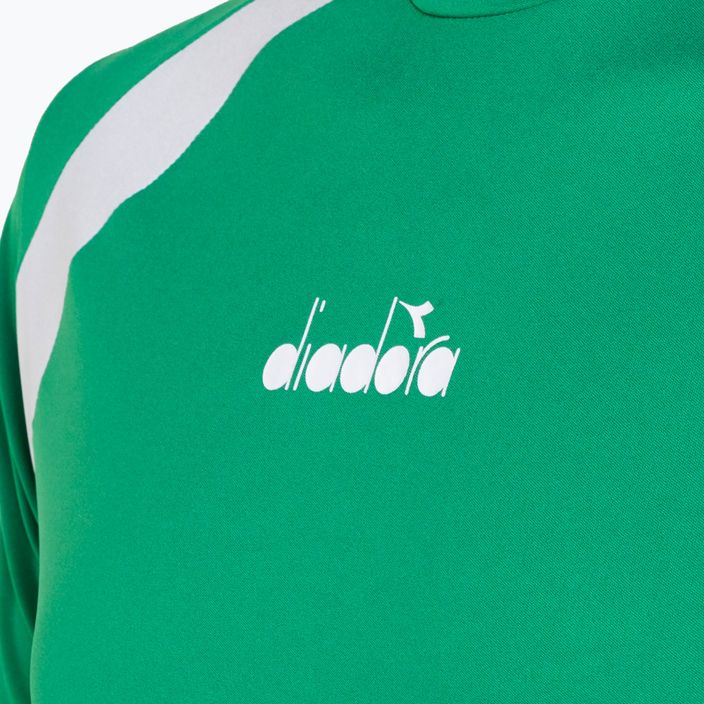 Pánské tenisové tričko Diadora SS TS zelená DD-102.179124-70134 3
