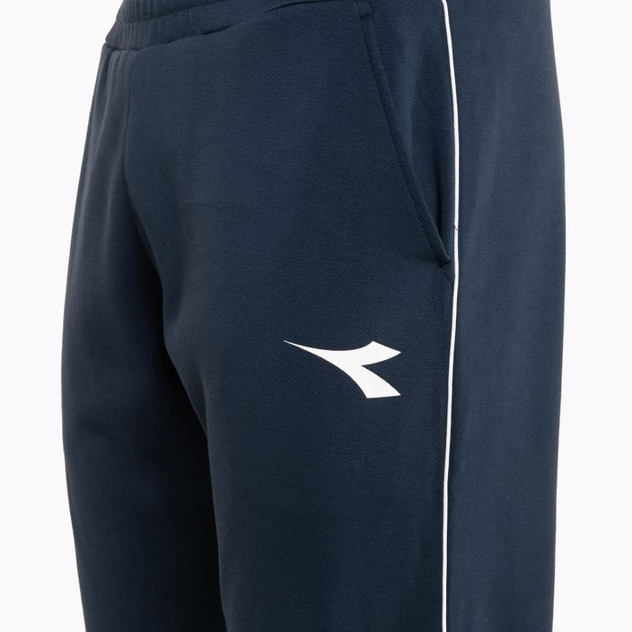 Pánské tenisové kalhoty Diadora Pants modrýe DD-102.179120-60063 3