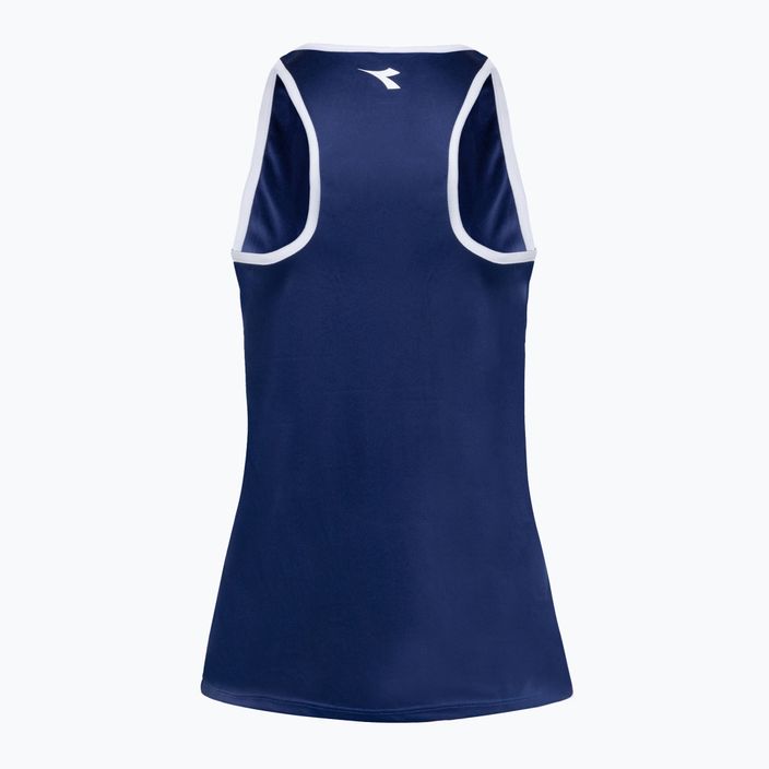 Dámské tenisové tričko Diadora Core Tank modrý DD-102.179174-60013 2