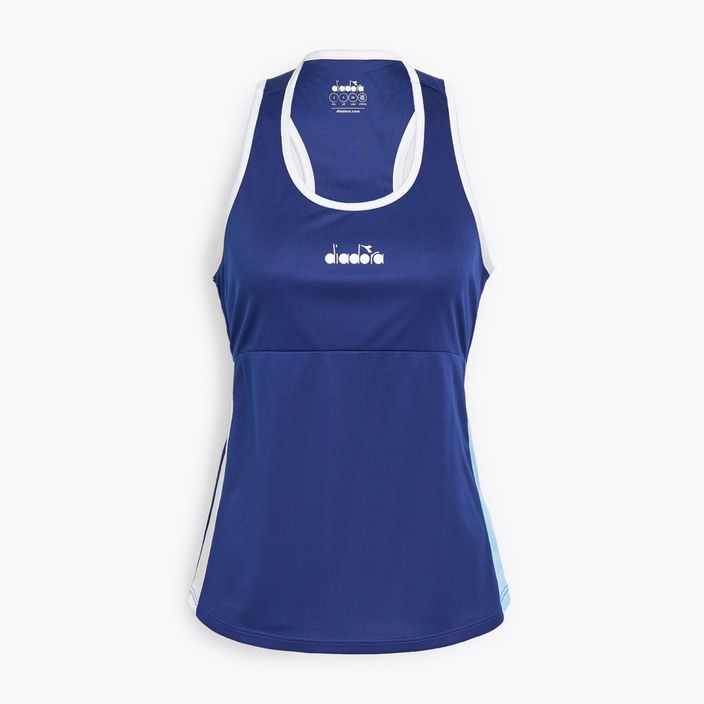 Dámské tenisové tričko Diadora Core Tank modrý DD-102.179174-60013 4