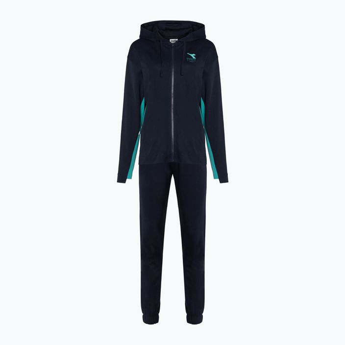 Dámské tepláky Diadora L. Tracksuit HD FZ blu classico