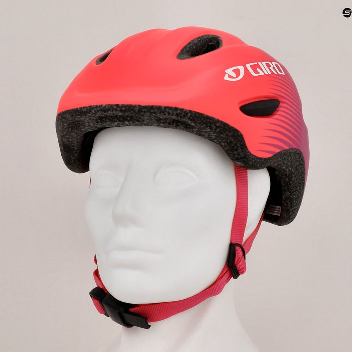 Dětská cyklistická helma Giro Scamp růžovo-fialový GR-7150045 10