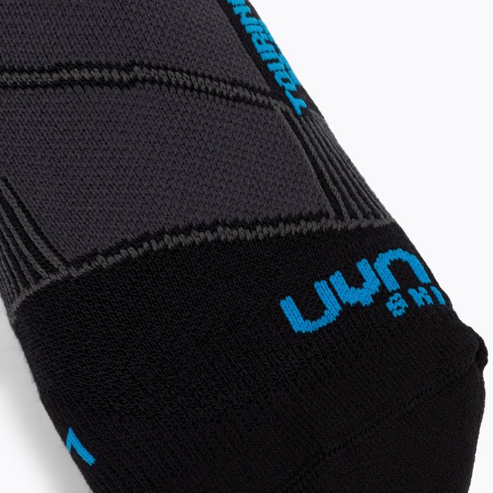 Pánské lyžařské ponožky UYN Ski Touring black/azure 4