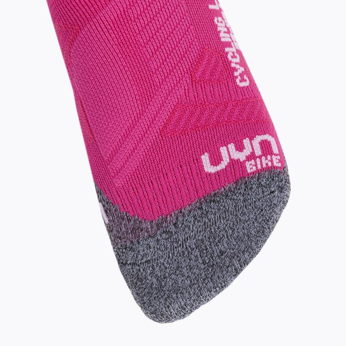 Dámské cyklistické ponožky UYN Light pink/white 4
