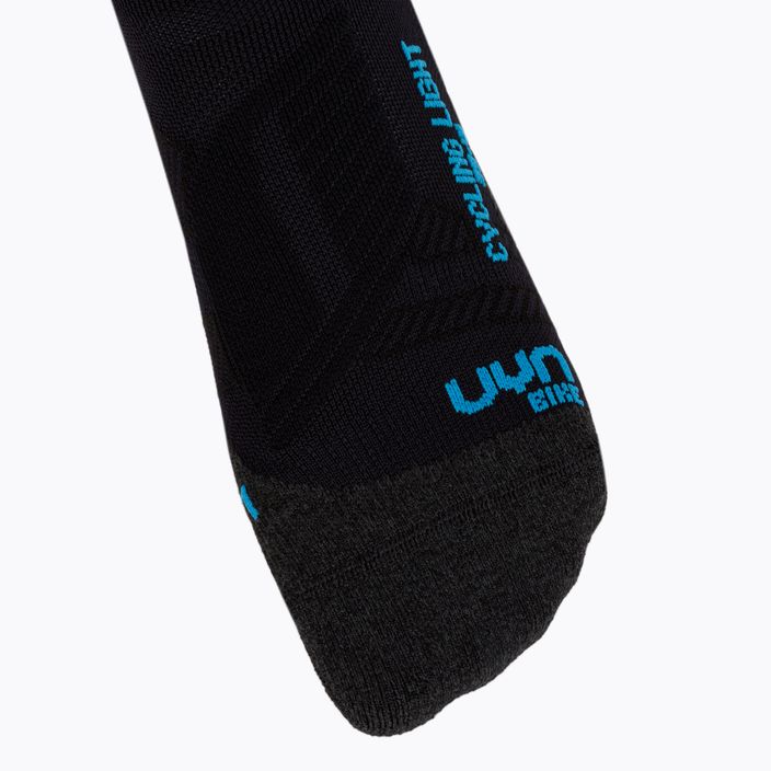 Pánské cyklistické ponožky UYN Light black /grey/indigo bunting 3