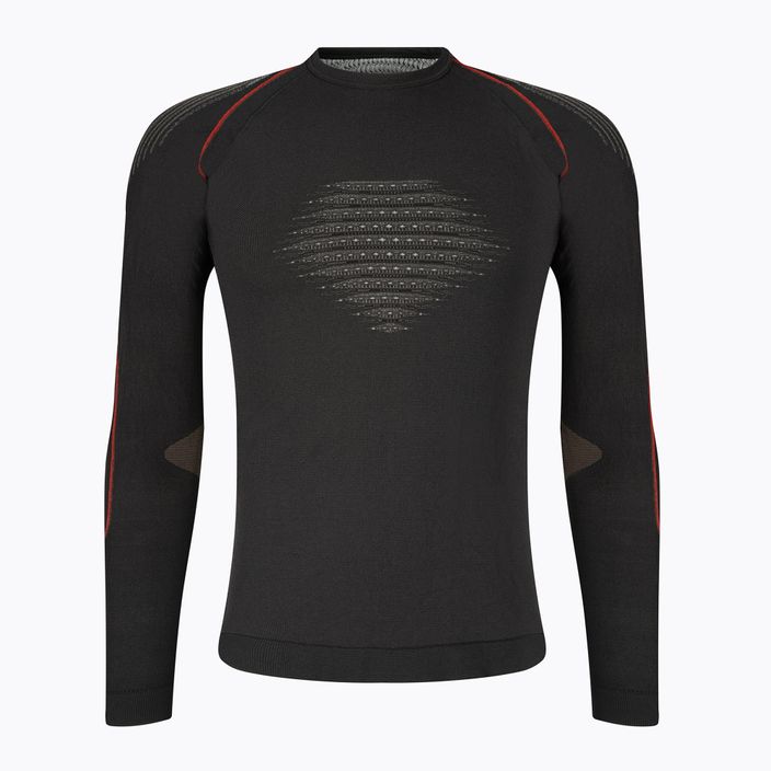 Pánský termo longsleeve UYN Evolutyon Comfort UW Shirt charcoal/white/red