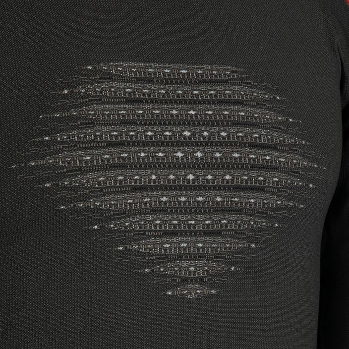 Pánský termo longsleeve UYN Evolutyon Comfort UW Shirt charcoal/white/red 3