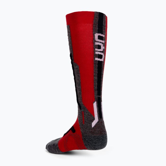 Pánské lyžařské ponožky UYN Ski Merino erd/black 3