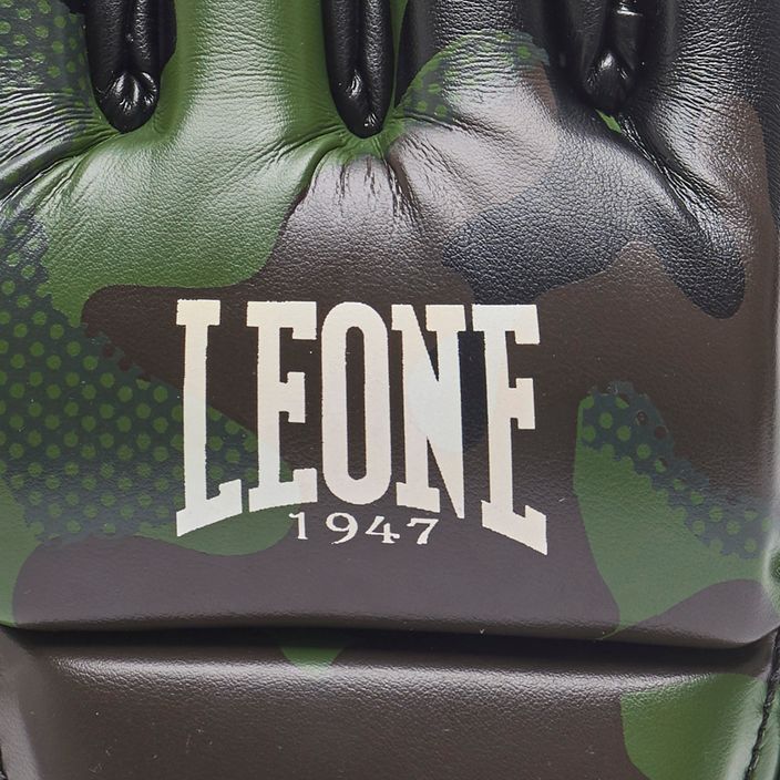 LEONE 1947 Kamufláž MMA zelené grapplingové rukavice GP120 11