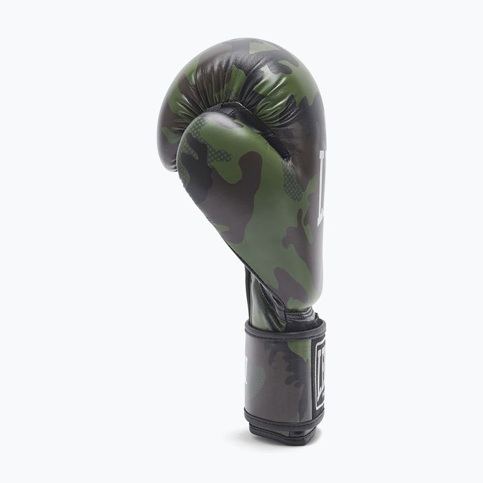Zelené boxerské rukavice Leone camo GN324 9