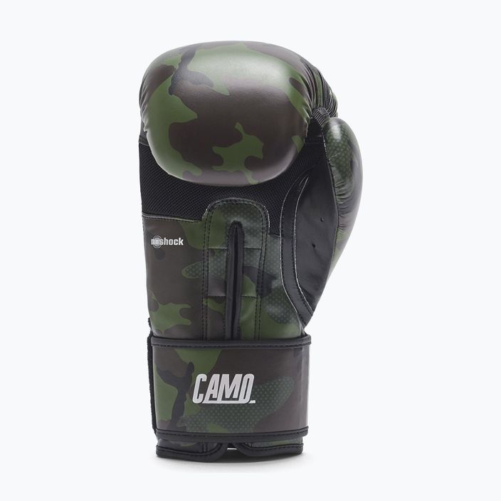 Zelené boxerské rukavice Leone camo GN324 10
