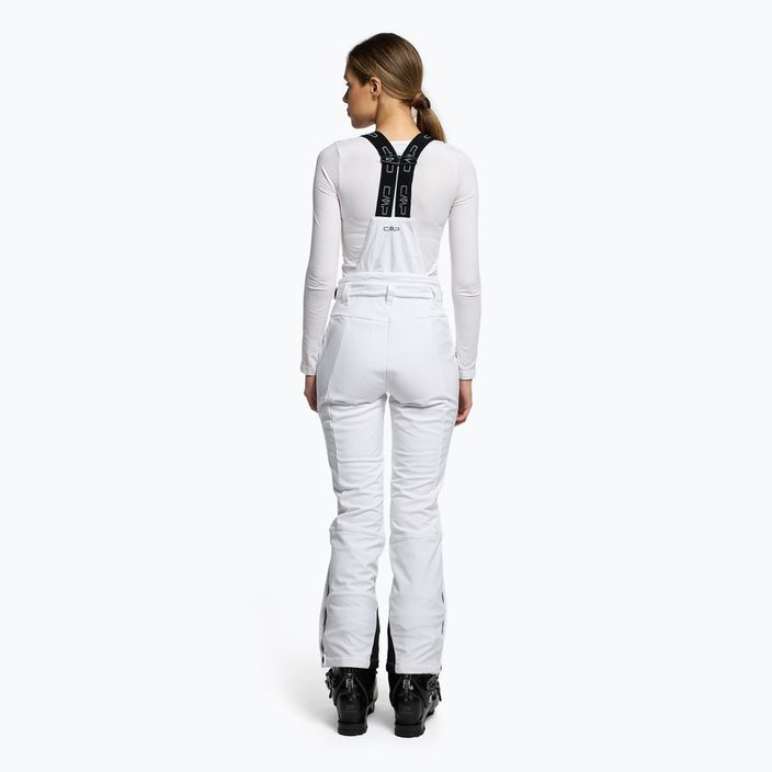 Dámské lyžařské kalhoty CMP bílé 3W03106/88BG 4