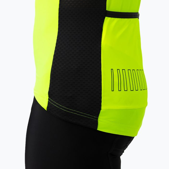 Pánský cyklistický dres Alé Color Block žlutý L14246019 4