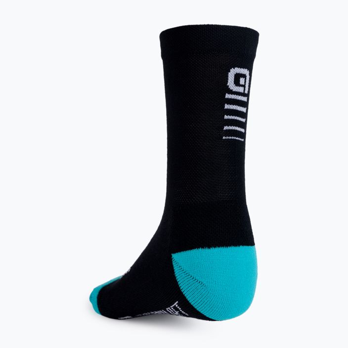 Pánské cyklistické ponožky Alé Thermo Primaloft black/blue L20066467 2