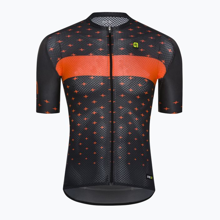 Pánský cyklistický dres Alé Stars šedo-oranžový L21091403