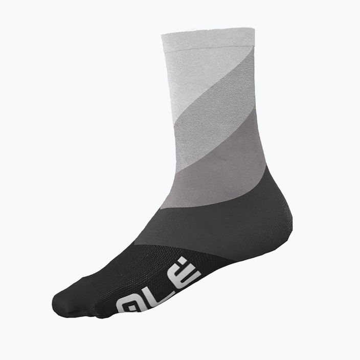 Cyklistické ponožky Alé Diagonal Digitopress šedé L21175403 4