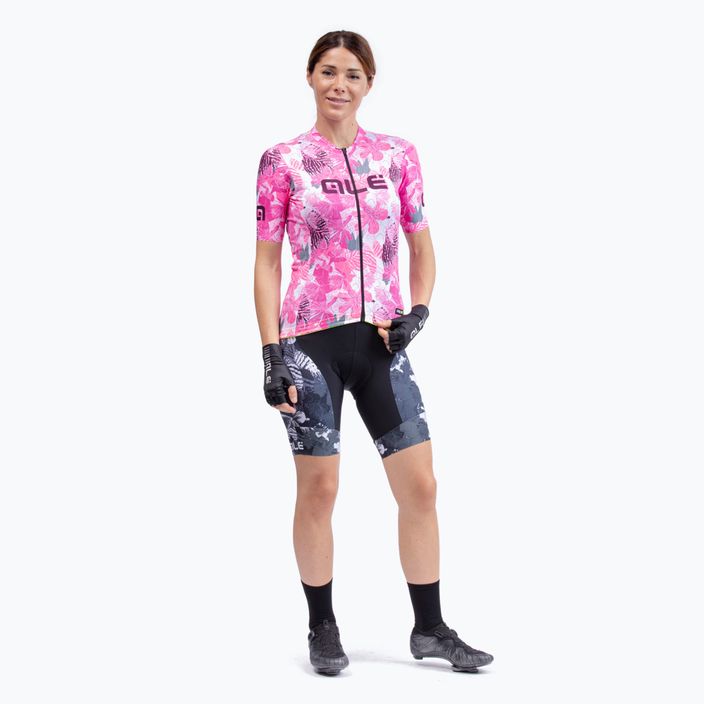 Dámský cyklistický dres Alé Maglia Donna MC Amazzonia pink L22155543 2