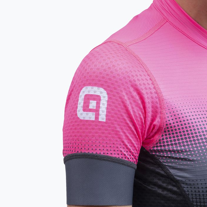 Dámský cyklistický dres Alé Gradient black/pink L22175543 6