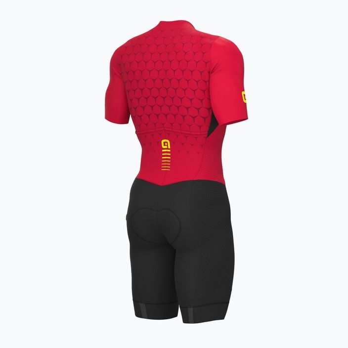 Pánský triatlonový oblek Alé Body MC Hive červený/černý L22193405 8